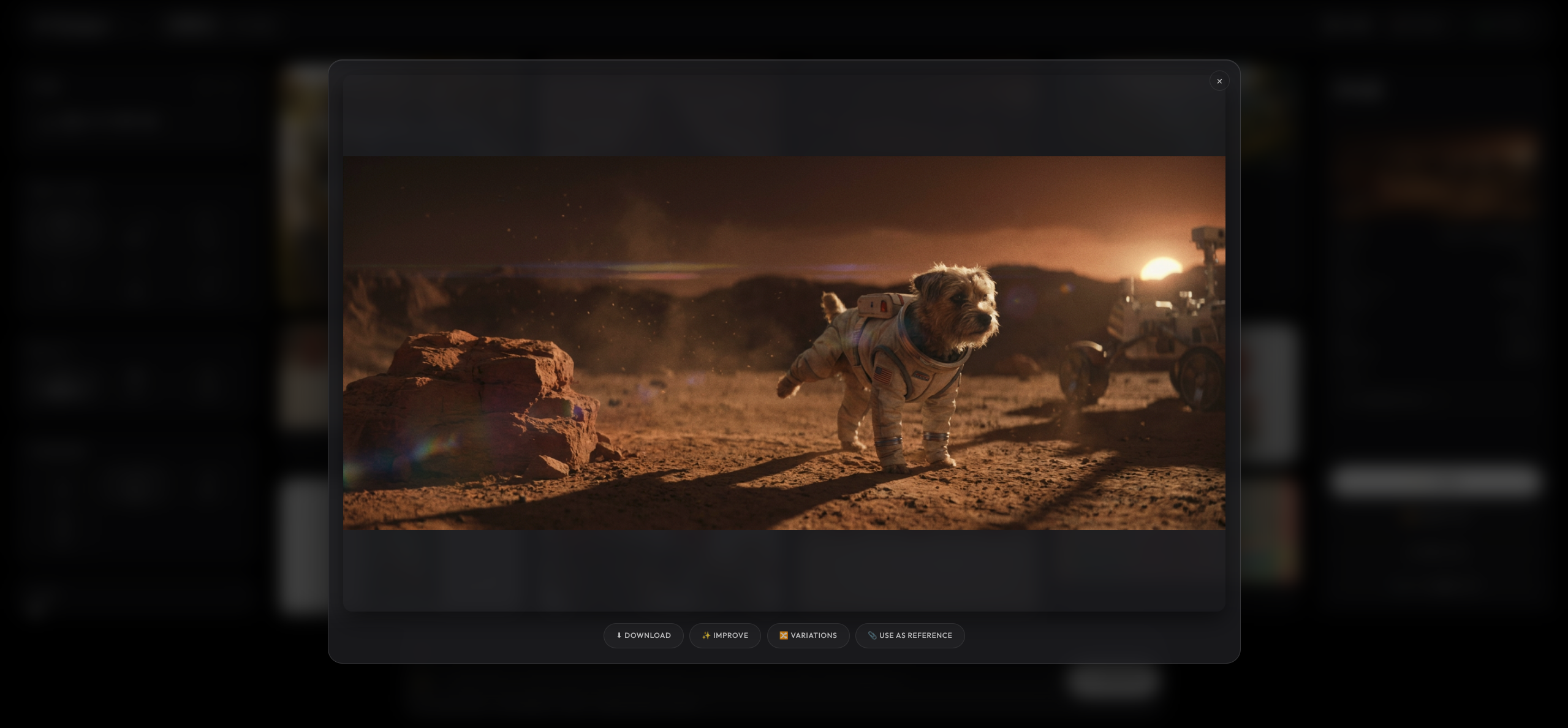 Lumina Studio interface